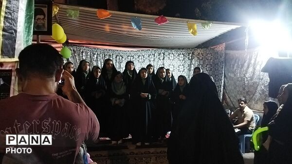 موکب مسجد و هئیت جوانان جان نثاران صاحب الزمان   در مهمانی کیلومتری  عید غدیر خم 