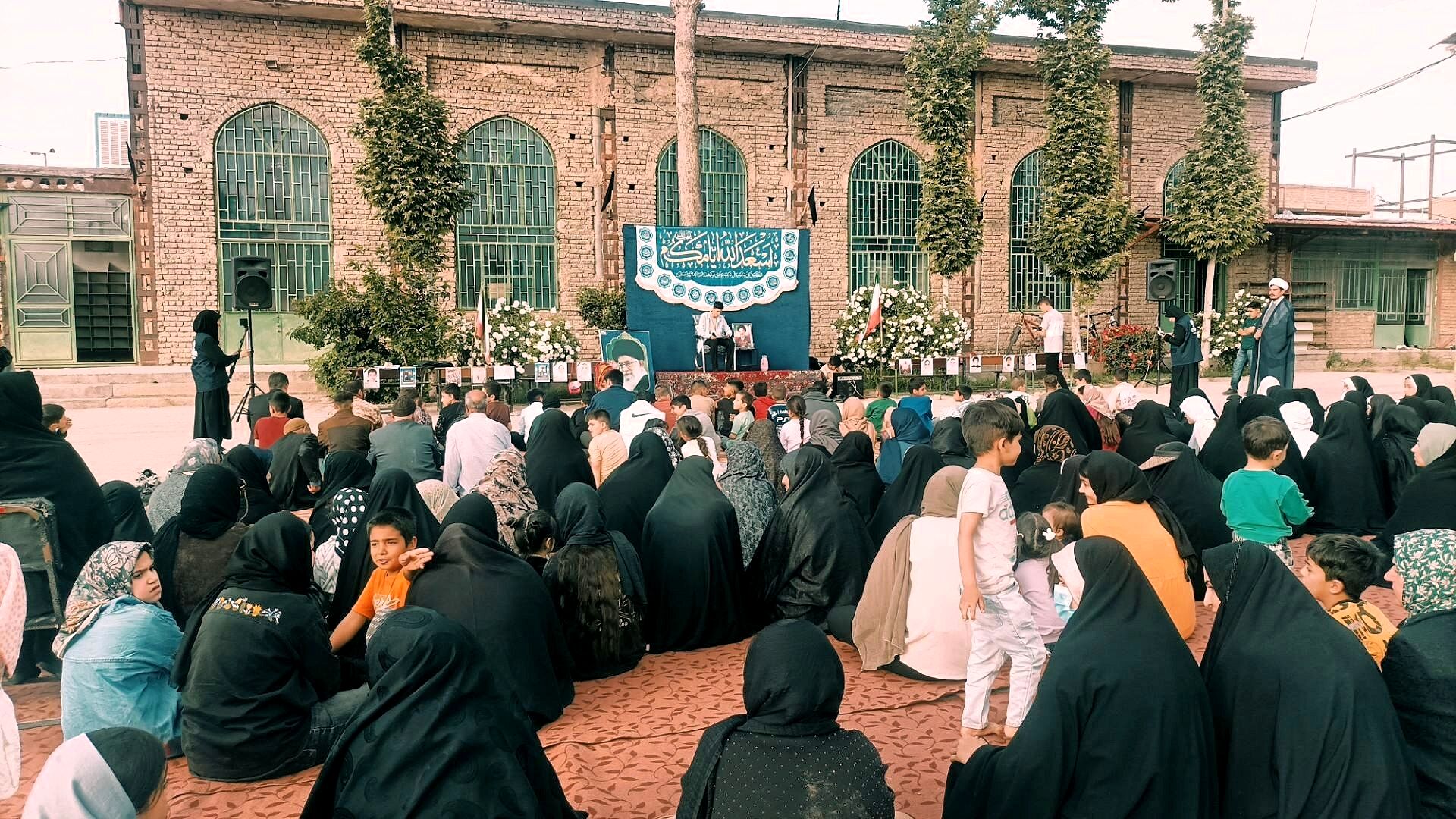 جشن زیبای  میلاد امام رضا(ع)در مسجد چهارده معصوم الغدیر 