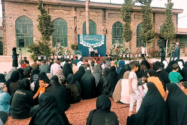 جشن زیبای  میلاد امام رضا(ع)در مسجد چهارده معصوم الغدیر 