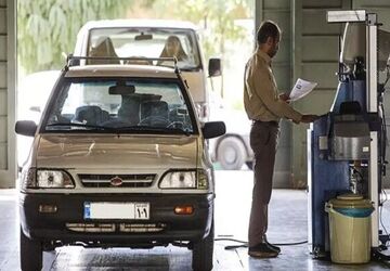 مردودی ۲۷ درصد خودروهای مورد بررسی معاینه فنی در تهران