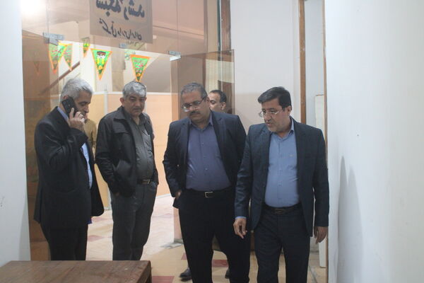 بازدید معاون توسعه مدیریت و پشتیبانی آموزش و پرورش استان بوشهر از سازمان دانش‌آموزی استان بوشهر