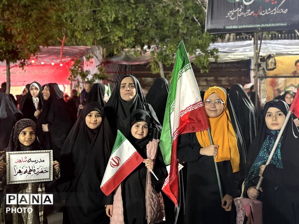 اجتماع دانش‌آموزان مدارس شاهد در موج سی‌وهشتم 