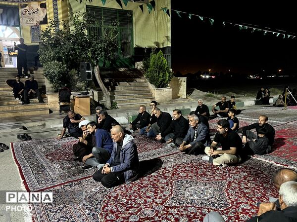 مراسم شور حسینی در ساوجبلاغ شهرک ینگی امام