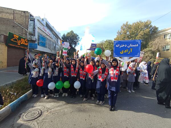 راهپیمایی ۱۳ آبان در خراسان رضوی