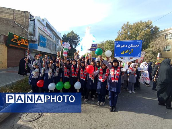 راهپیمایی ۱۳ آبان در خراسان رضوی