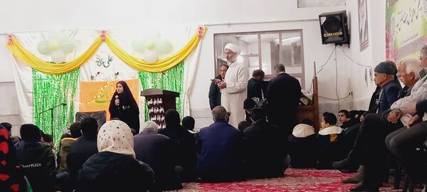جشن باشکوه ولادت امام علی ع در روستای کاریزک خلیل آباد