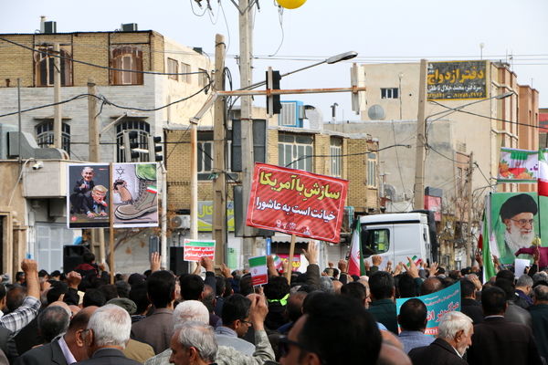 حضور پرشور مردم انقلابی جهرم در جشن 47 سالگی انقلاب اسلامی