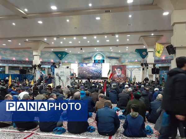 مراسم پاسداشت شهدای مقاومت و نمایشگاه آثار منتخب دانش‌آموزان رویداد آخراشه