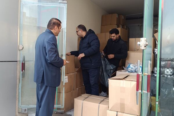 توزیع اقلام ورزشی مدارس دولتی شهریار