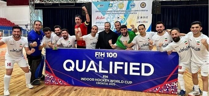 هاکی ایران بر بام آسیا ایستاد