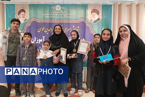 همایش تقدیر از دانش‌آموزان منتخب طرح‌های پژوهش سرای خواجه نصیرالدین طوسی شهرستان پیشوا