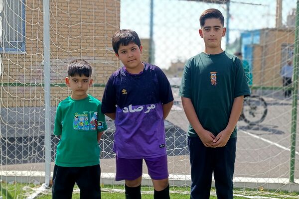 آیین افتتاحیه زمین چمن ورزشی در قالب طرح «شهید سردار سلیمانی» در شهرستان قدس
