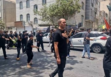 برگزاری مراسم روز عاشورا در خیابان آقاجانلو