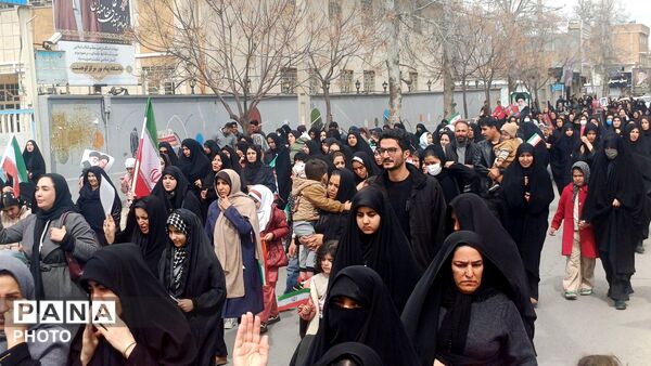 راهپیمایی پرشور کوهدشت در روز جهانی قدس 