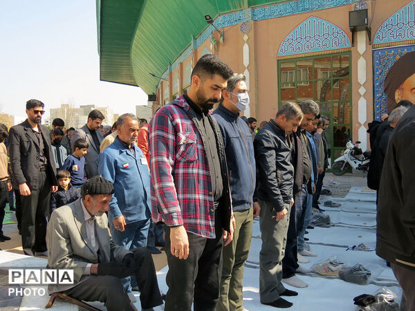 نماز جمعه و راهپیمایی در هفتمین روز جنگ تحمیلی در بجنورد