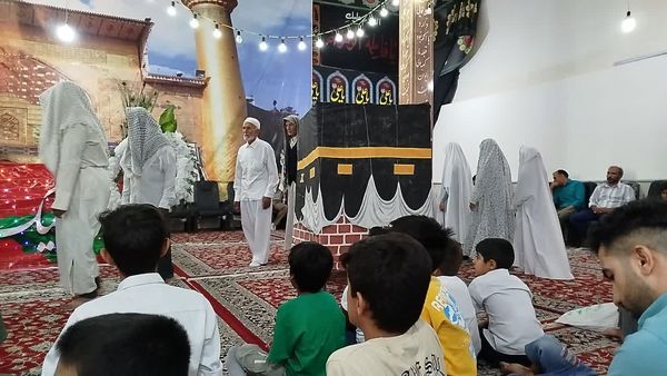 جشن عید غدیر در فدافن 