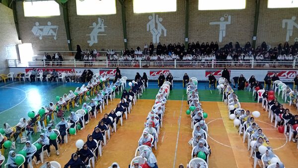 آیین تجلیل از خانواه شهدا در پروژه مهر ناحیه ۲ مشهد