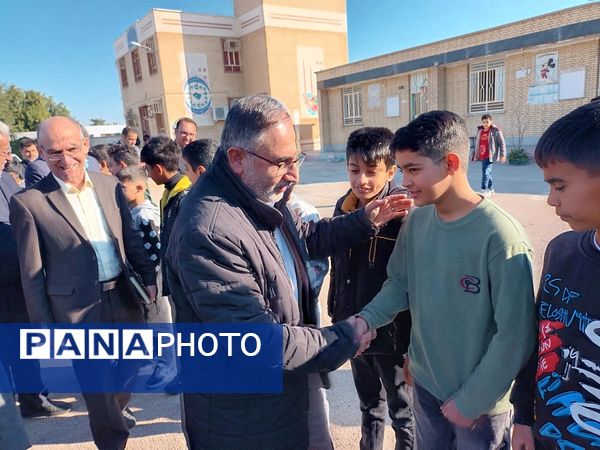 حضور معاون حقوقی و امور مجلس وزیر آموزش و پرورش در سوسنگرد