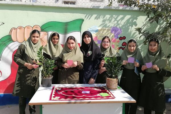 ایستگاه نشاط برای دانش‌آموزان بهارستانی