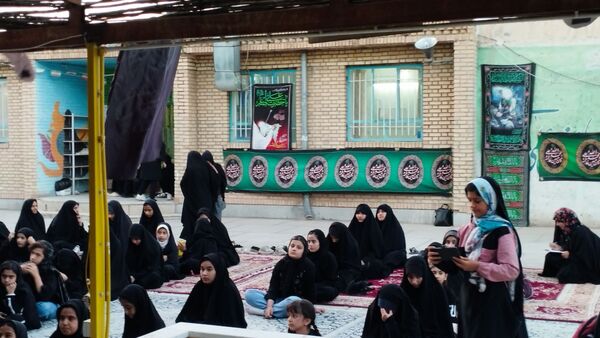 برگزاری هیئت دانش‌آموزی دختران حاج قاسم