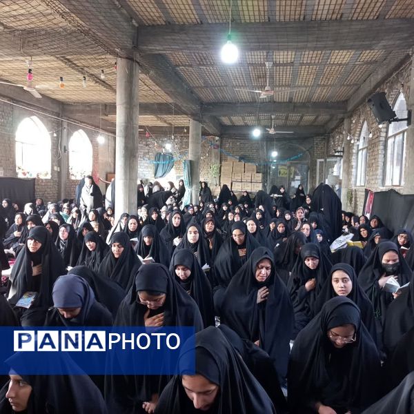 مراسم عزاداری شهدای خدمت در شهرستان فاروج 