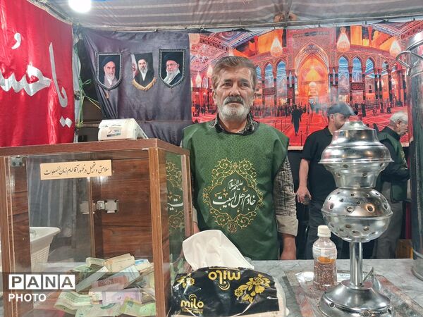 خدمات رسانی موکب های مردمی حسینه فضل 