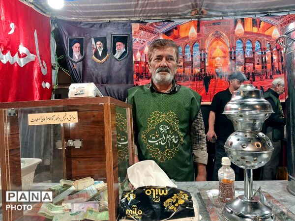 خدمات رسانی موکب های مردمی حسینه فضل 