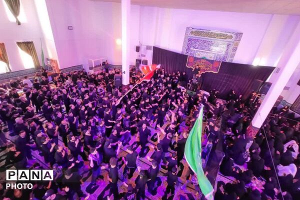 تجمع سالانه هیئات مذهبی شهرک شهید آبشناسان در مسجد جامع آبشناسان 