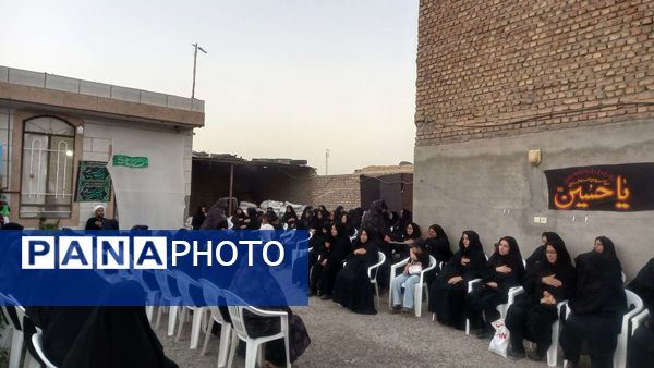 روضه خانگی در ایام محرم در روستای نقاب شهرستان خلیل آباد