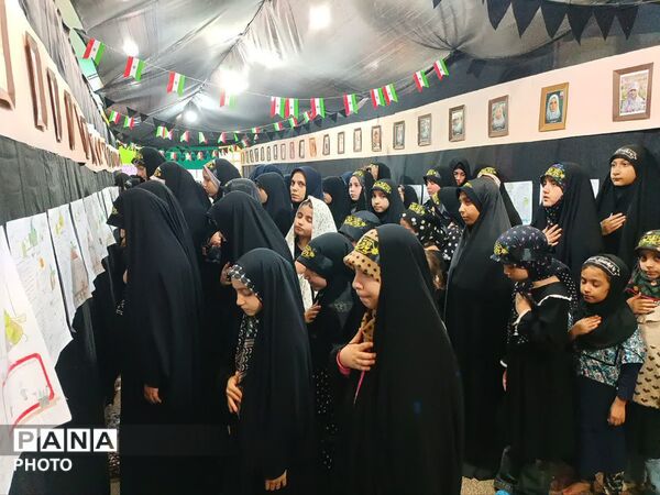 عزاداری ایام پایانی ماه صفر در هیات زیر گنبد طلا 