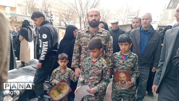 تشیع پیکر دو شهید فارسانی در شهرکرد