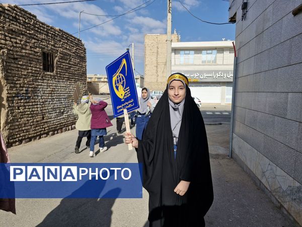 برگزاری راهپیمایی ۱۳ آبان با حضور پرشور مردم در شهرستان خواف 