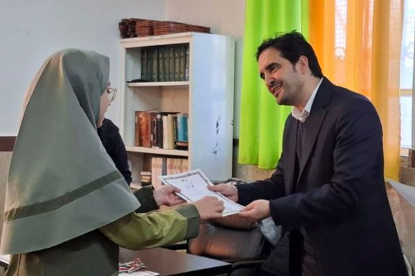 اختتامیه مسابقات شطرنج دختران بهارستان دو