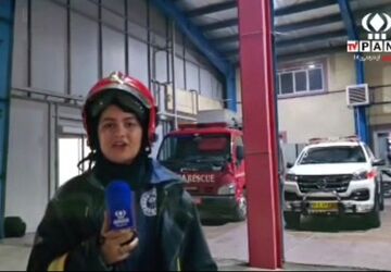 دانش‌آموز خبرنگار یزدی آتشنشان افتخاری شد