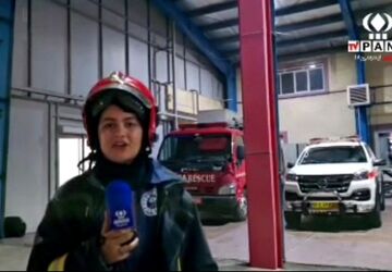دانش‌آموز خبرنگار یزدی آتشنشان افتخاری شد
