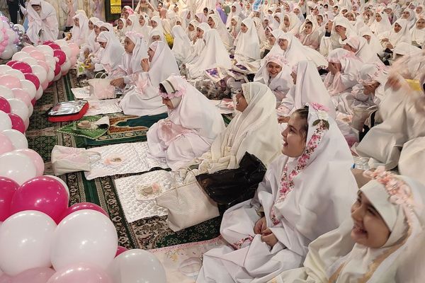 جشن بندگی دختران ناحیه دو شهرری 