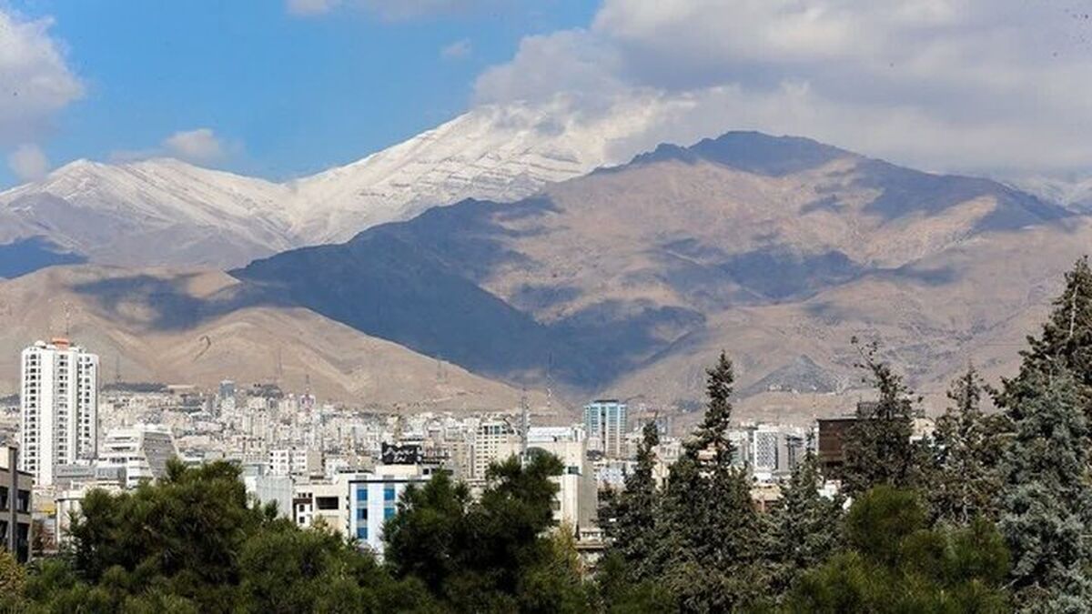 کیفیت هوای تهران در وضعیت قابل قبول قرار دارد