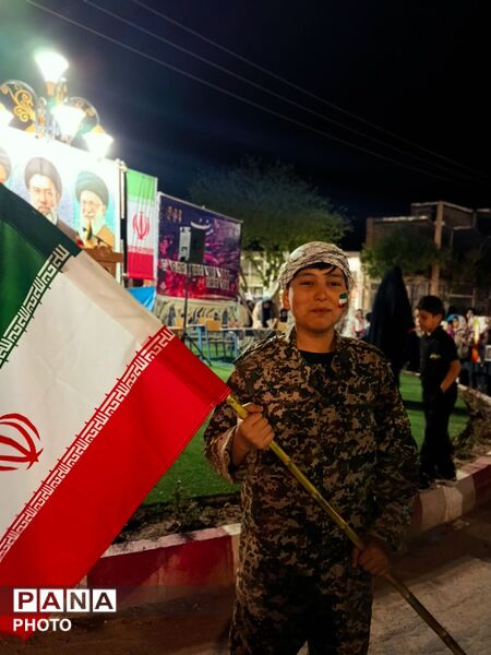 راهپیمایی شهروندان شهرستان مانه 