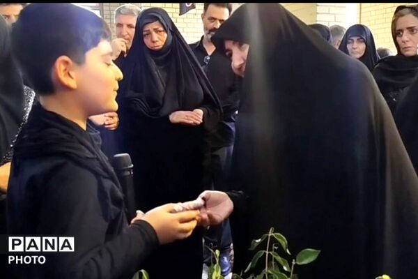 سالگرد شهید عرشیان افشارمند در قاب دوربین خبرنگار پانا