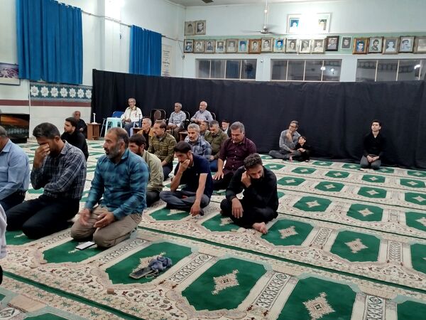 مراسم عزاداری شهادت امام جعفر صادق(ع) در روستای ظفرآباد 