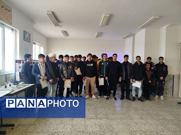 افتتاح نمایشگاه دست‌سازه‌های هنرستان خوارزمی سملقان