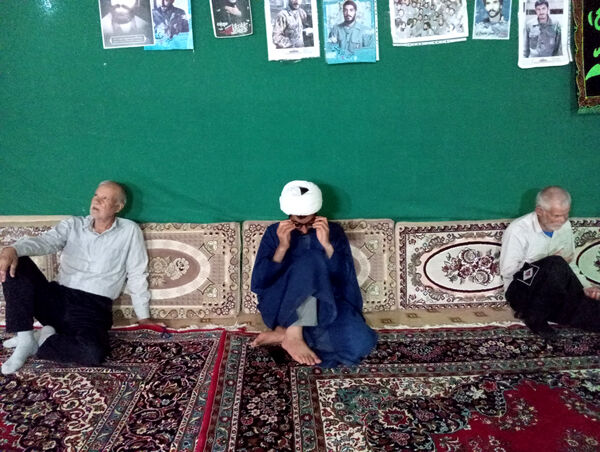 مراسم عزاداری شهادت امام محمد باقر(ع) در شهر جعفریه قم 