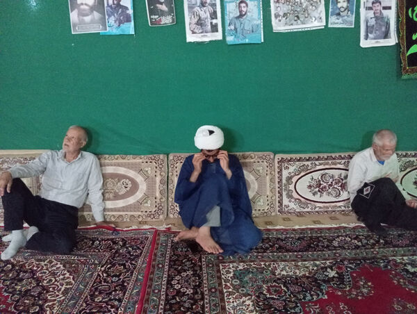 مراسم عزاداری شهادت امام محمد باقر(ع) در شهر جعفریه قم 