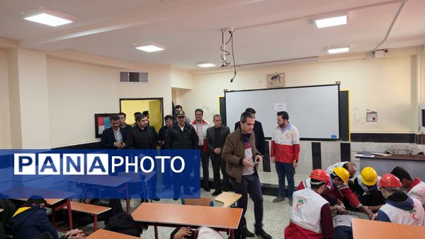 بیست‌وهفتمین مانور زلزله و ایمنی در مدارس شهرستان محلات 