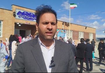 افتتاح مدرسه ۶ کلاسه جانباز سرافراز عباسعلی مجدی در شهرستان فاروج