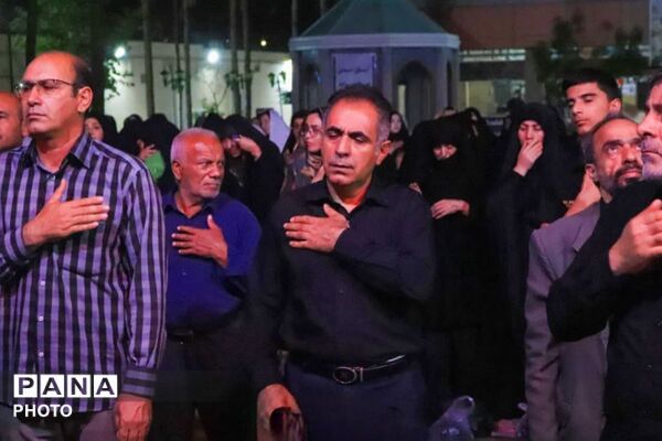 عزاداری شب هفتم محرم در امامزاه عمادالدین رباط‌کریم
