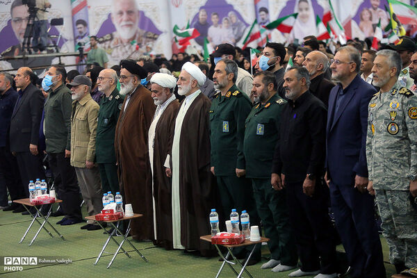 مراسم گرمیداشت شهدای جنگ رمضان و سالگرد شهدای اقتدار ایران