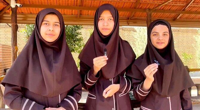 مدرسه شاهد نسیم سبحان روی موج ورزش و نشاط