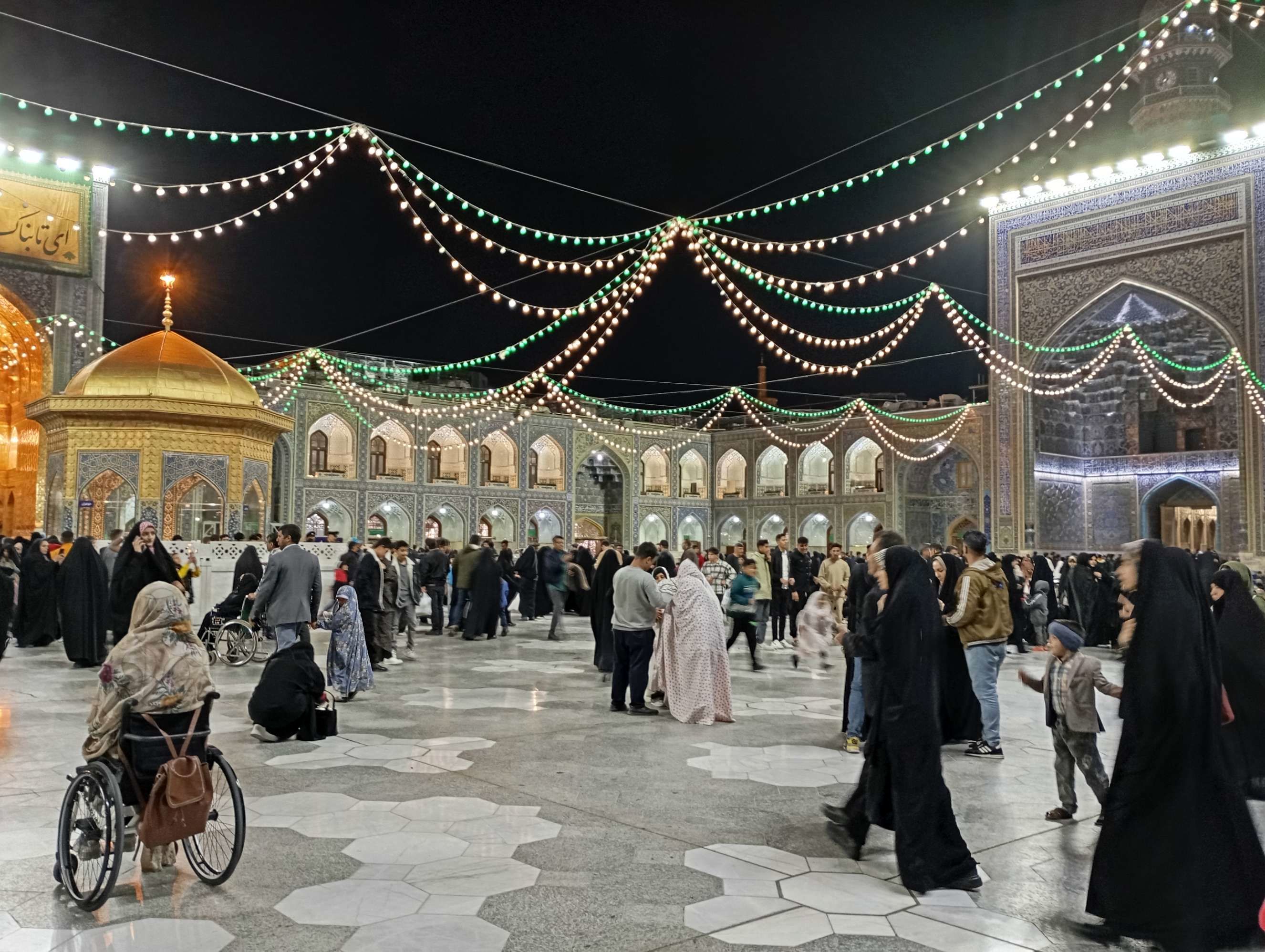 ولادت امام حسن مجتبی(ع) در حرم امام رضا(ع)