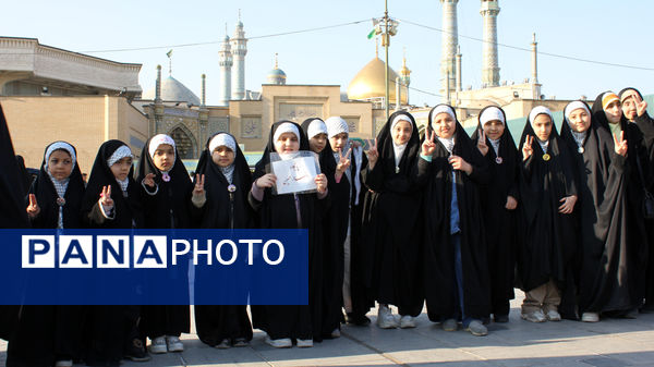 جلوه‌هایی از حضور نوجوانان قمی در رزمایش شکوه اقتدار 